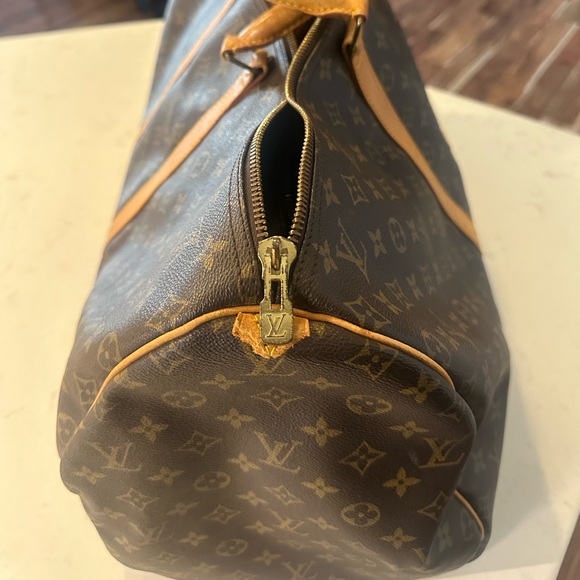 LOUIS VUITTON Monogram Keepall 55 GUC - Picture 7 of 15